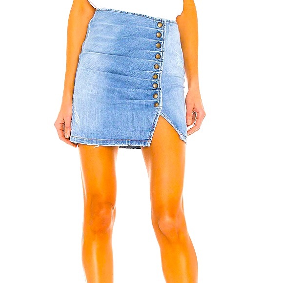 Retrofete Dresses & Skirts - Retrofete Denim Skirt Size small